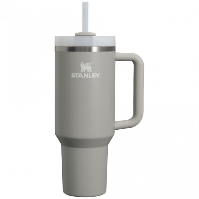Термокружка STANLEY QUENCHER H2.0 1,18L () с трубочкой, пепельно-серая 10-11913-075